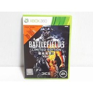 *XBOX360 原版遊戲 戰地風雲3 限量版 Battlefield3 中文版 光碟微刮 有盒無書~