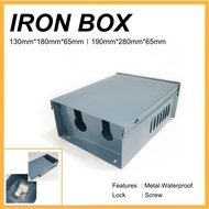 Waterproof IRON BOX [Small Size/Big Size] for Protect CCTV Camera and Power Line