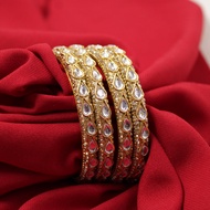 New Gold Plated Indian Bangles for Women  Copper Bangles  Gelang Tangan  Indian Bangles