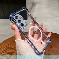 Case For Samsung Galaxy A24 A25 A26 A27  Shockproof Cell Phone Case With Magnetic design aesthetic C