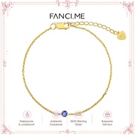 FANCIME Delicate September Birthstone Sapphire Bracelet