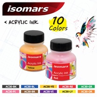 ACRYLIC INK 30ML ISOMARS เหลือ ISOMARS AC30-YE