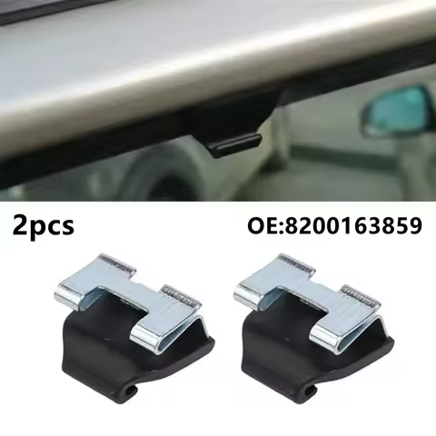 2pcs 8200163859 Rear Door Curtain Clips Hook For Renault Megane MK2 Scenic MK2 Laguna Grand Scenic M