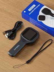 Tomlov กล้องจุลทรรศน์สําหรับเด็กผู้ใหญ่แว่นขยายดิจิตอลพร้อม USB มือถือเหรียญแว่นขยายสําหรับนักสะสม P