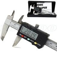0-100mm 4inch stainless steel digital vernier caliper pocket plastic caliper mini gem caliper micome