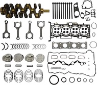 G4KE 2.4L Engine Rebuild Overhaul Kit w/Crankshaft Pistons & Con-Rod Fit for 07-19 Hyundai Grandeur
