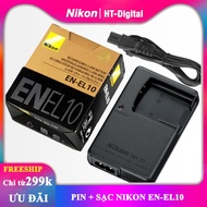 Pin + sạc máy ảnh Nikon EN-EL10