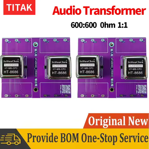 Permalloy 600: 600 Audio Transformer Audio Isolator Amplified audio cattle balanced and unbalanced s