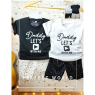 Boys' Fullprint Suit "DADY & ME" Size 3 months - 8 years brand. AM27