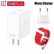 【ในสต็อก】ต้นฉบับสำหรับ OnePlus 30W Dash อะแดปเตอร์ชาร์จไฟได้เร็ว Quad N10 8 8T 7T Pro Warp Charger 5V 6A อะแดปเตอร์ชาร์จไฟ EU CN พร้อม OnePlus N100 7 6T 6 5T สายเคเบิล-C สำหรับ One Plus 1 + 8 8T 7T Pro 6 6T 5T 5 Quad N10 N100