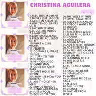 usb pendrive lagu mp3 song album CHRISTINA AGUILERA 132 (flash drive) MP3 SONG