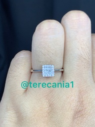 Cincin berlian eropa Emas: 75% Berat emas m: 2.03gram Berlian : 0.30