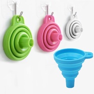 Liquid Funnel Silicone Kitchen Tool Foldable Collapsible Filling Funnel