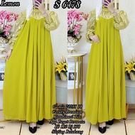 S 6478 Gamis Ceruty Combination Tile App Sequins Luxury Gems 70251 18
