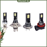 ✥Alloyseed✥【High Quality】 H4 H7 Car Headlight Bulb H1 H8 Car Anti Fog Light Bulb 3030 Super Bright 1