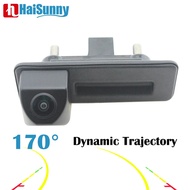 HD Reverse Rear View Backup Camera Dynamic Lines 170°  Fisheye Night Vision For Skoda Octavia A5 FL 