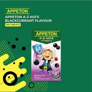 APPETON A-Z KID'S Vitamin C 30mg Chewable Tablet for 2-6 Years Old Blackcurrant for Kid's(Immunity) 