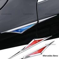 2pcs Mercedes Benz alloy car stickers car accsesories accessory for CLA W205 W212 W213 W246 W176 W20