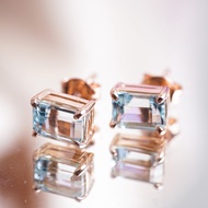 Ranceli Aquamarine Earrings - Anting Aquamarine - Mrsae Jewelry