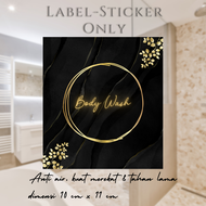 Label Stiker Botol Sabun