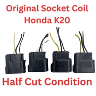 3 Pin HONDA K20 K24 D17A J30A Ignition Plug Coil Socket Connector Socket Plug Coil Accord SDA Civic 