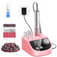 COSLUS E50 Professional Electric Nail Drill: Upgraded Steady Power with LED Display for Acrylics, Ge