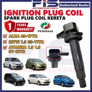FIS Car Ignition Coil Plug Perodua Alza Myvi 1.3 Avanza 1.3 1.5 2007-2012YR Spark Koil Plug Kereta I