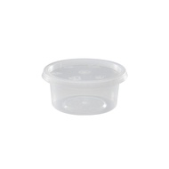 DISPOSABLE ROUND CONTAINER FC90 (4OZ X 50PCS) PUDDING CONTAINER / SOUCE CONTAINER / BEKAS SAMBAL / B
