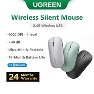 UGREEN Mouse Wireless Bluetooth 2.4G and 5G Dual Model Silent Mice 4000 DPI Left Right Hand Compatib