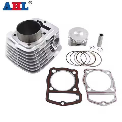 AHL Motorcycle Cylinder Block & Piston Kit & Head Gasket For HONDA SL230 XR230 CRF230 FTR223 FTR230