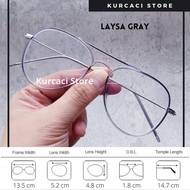 Laysa Aviator Men's Flexible Photochromic Myopia Glasses Anti-Radiation Lenses Glasses BENING