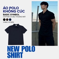 Unbuttoned POLO shirt, treated with color and shrinkage I PL01 I [HCMC EXPRESS]