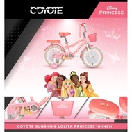UK Mini Children's Bike 12" - 16" - 18 inch Series Coyote Sunshine Lolita Princess by Element