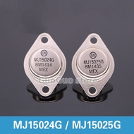 4pcs MJ15024G + MJ15025G TO-3 MJ15024 MJ15025 16A 200-250V 250W Silicon Power Transistors