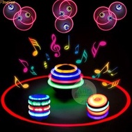 Ready Stock Spinning Dragon Top Light & Music Crazy Fog Gasing Lampu Muzik Gasin Music Gasing LED ma
