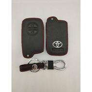 TOYOTA WISH 2009 LEATHER KEY COVER