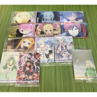 Re:zero •Rem •Emilia metal wafer card