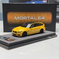 Mortal 1: 64 BMW F81 Yellow 2026HEC North Exhibition Limited Alloy Car Model