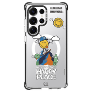 HI-SHIELD Stylish Magsafe Shockproof Case รุ่น Happy Smile4 [SAMSUNG S24 Ultra  S25 Ultra] - เคสแม่เ