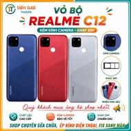 Realme C12 back cover / realme c12 case set, with Camera glass - sim tray