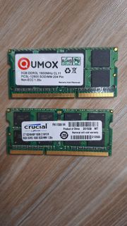 QUMOX Crucial 8GB DDR3L 1600MHz RAM