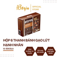 Fitto brown rice bars, nutritious super grain cereal, 3 flavors Box of 06 bars, Snacks, good for die