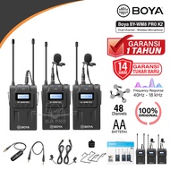 Mic Wireless Boya BY-WM8 Pro K2 - Microphone Camera Boya ORIGINAL