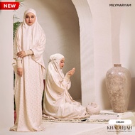 Milymaryam Khadeejah [Robe List] Telekung 1-Piece Sleeves, To Prayer, Umrah & Hajj
