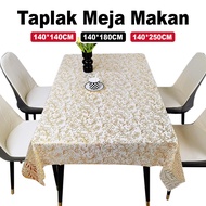 Newroom - Premium Dining Tablecloth 140x140cm/ 140x180cm/ 140x250cm Waterproof Oil-Resistant - D49-A