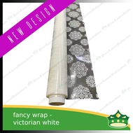 [1 roll] floral wrap, bilao wrap, plastic with design, flower bouquet, bulaklak, plastic cover