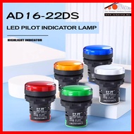 22mm / 220V - 240V AC/DC LED Pilot Indicator Lamp