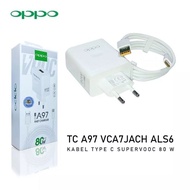OPPO A97 80W TYPE-C SUPERVOOC Charger OPPO A97 80W USB TYPE C Fast Charging