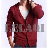 Knitted cardigan, casual & formal men's cardigan