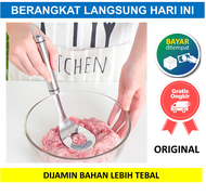 Premium Alat Pembuat Bakso Stainless Bantu Cetak Bakwan Cetakan Bakso Sendok Bakso Pencetak Bakwan Daging Sapi